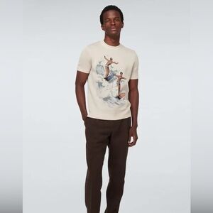 CASABLANCA  Les Garons Jacquard Knitted‎ Shirt size medium